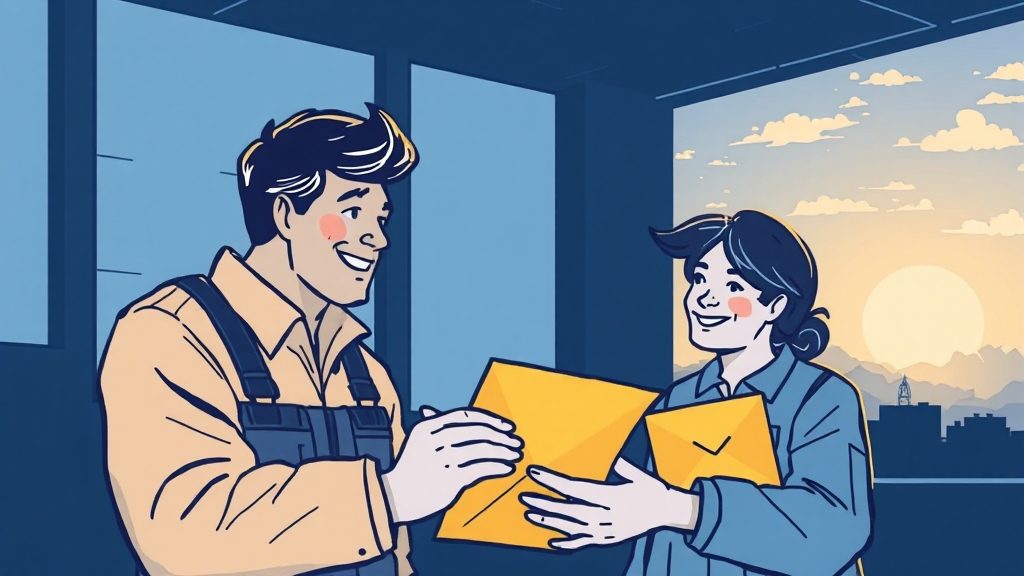 노동 정책 및 고용 시장 변화 (illustration 스타일)