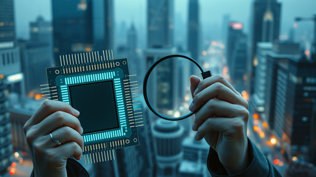 투자 시 유의사항 (realistic 스타일)