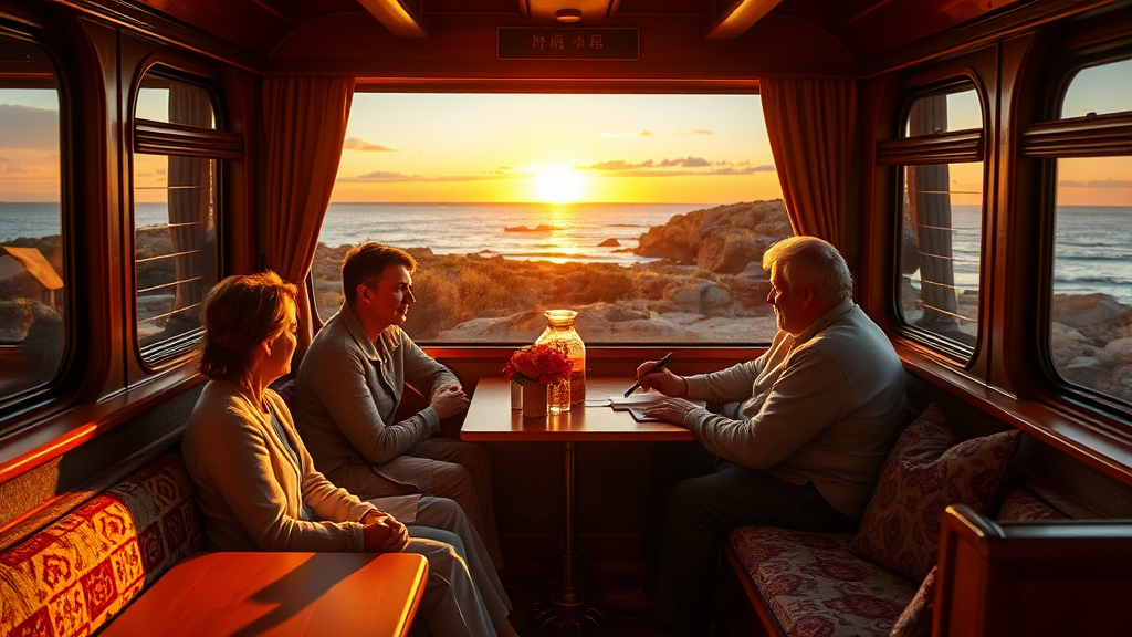 서해금빛열차란? (realistic 스타일)