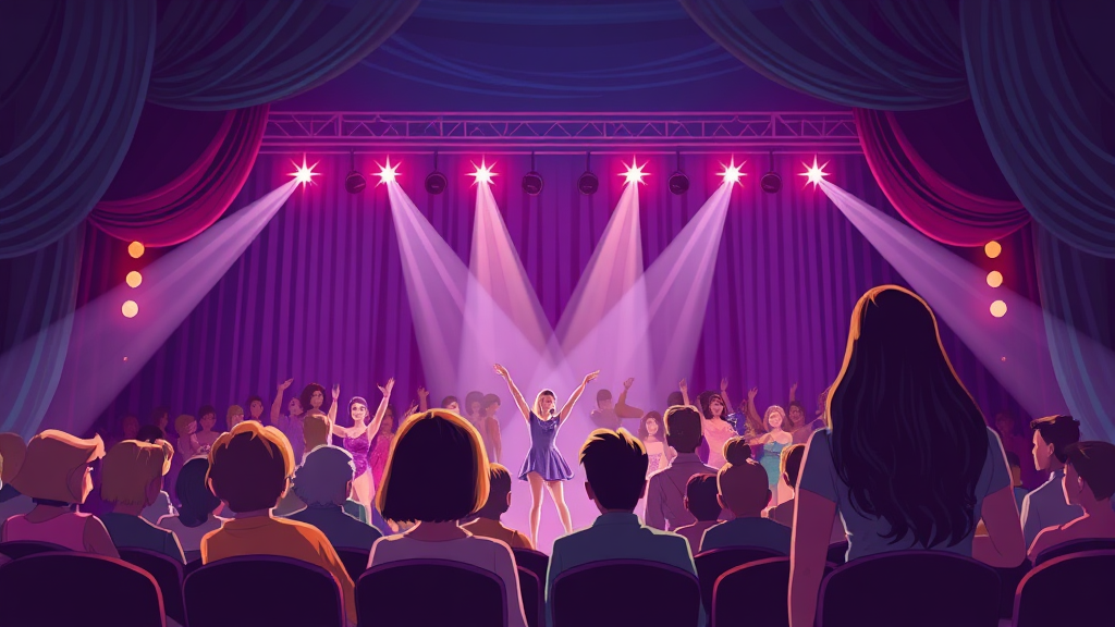 미스트롯4, 새로운 트로트 여제를 기대하며 (illustration 스타일)