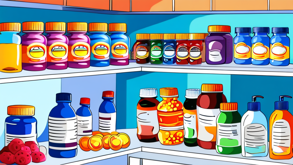 비만 치료제, 약국과 클리닉 현장의 변화 (cartoon 스타일)