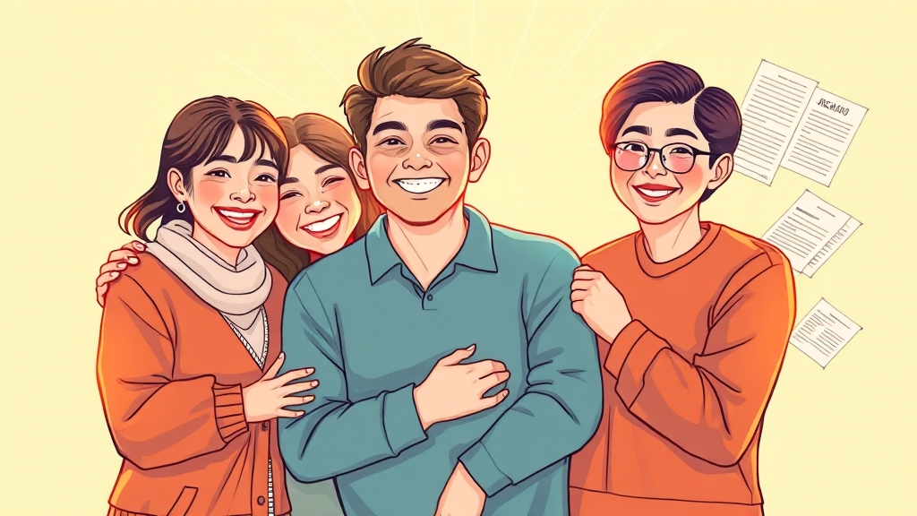 가족관계, 이것만 확인! (illustration 스타일)