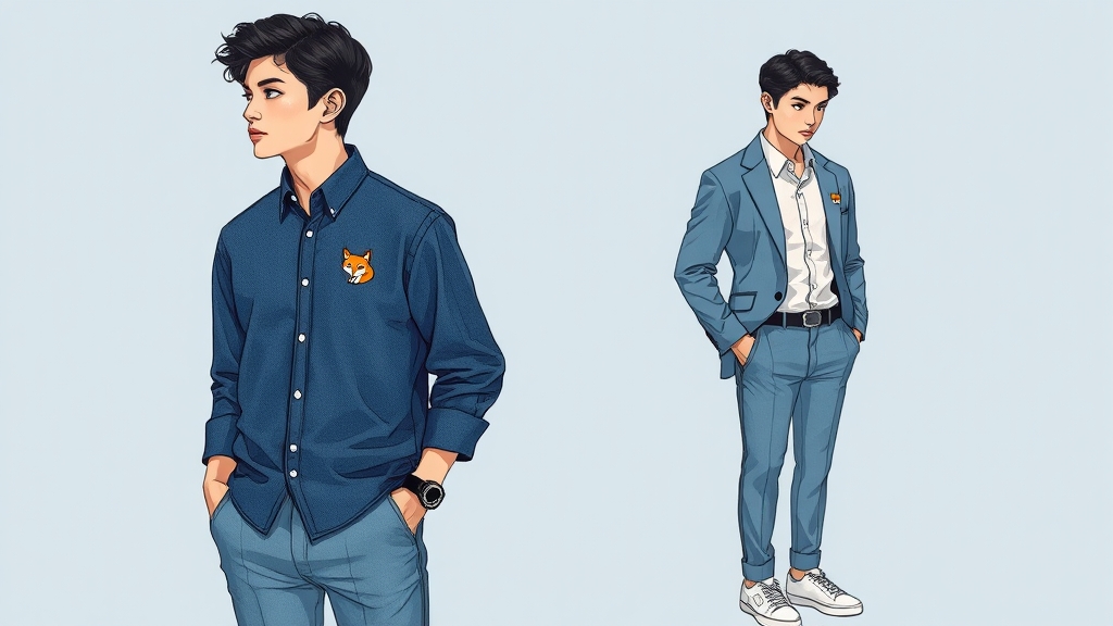 여우 로고 활용 스타일링 팁 (illustration 스타일)