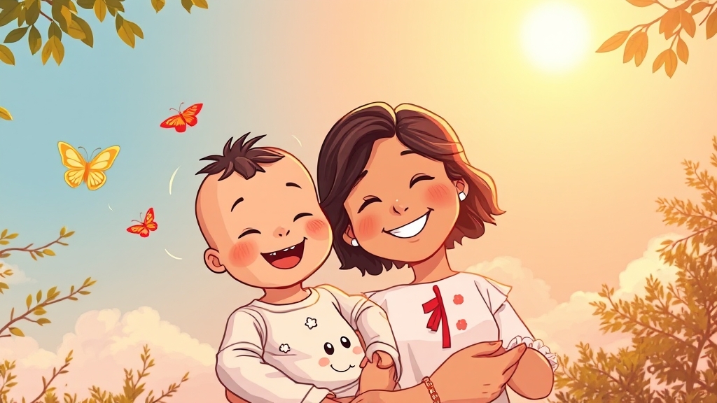 임산부를 위한 특별 혜택 (cartoon 스타일)