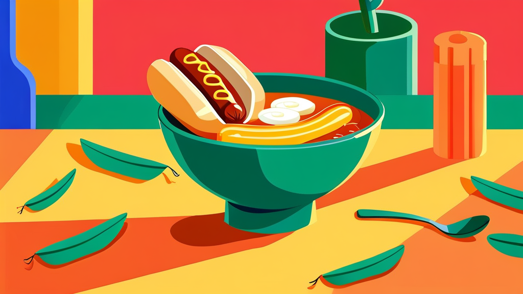 미식 천국 양평: 두물머리 맛집 추천 리스트 (cartoon 스타일)