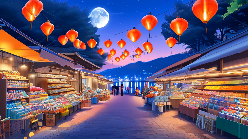 성수동 포켓몬 타운 & 잠실 한강 드론쇼: 특별한 경험 (realistic 스타일)