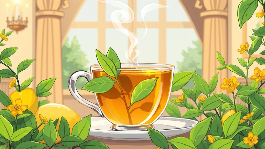 레몬버베나란? (cartoon 스타일)