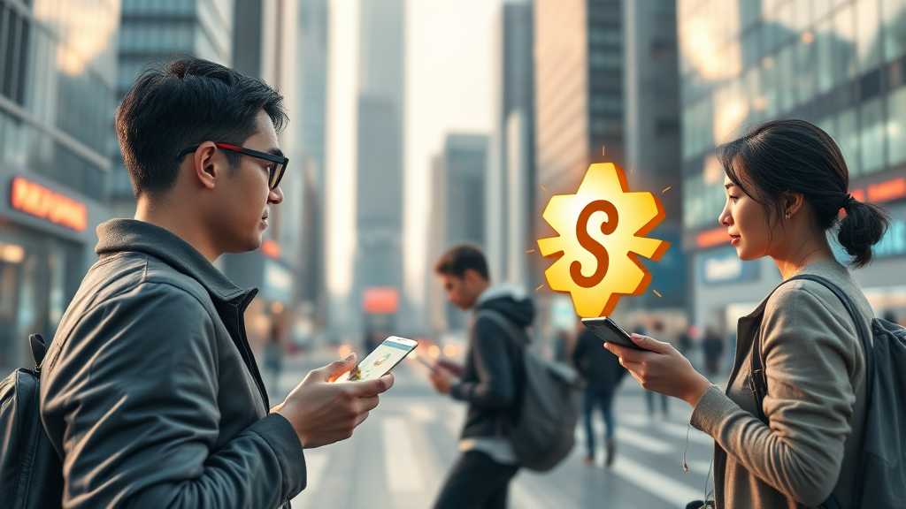 디지털 화폐 A to Z: 비트코인부터 CBDC, 미래 전망까지 8 디지털 화폐의 실생활 적용 사례 (realistic 스타일)