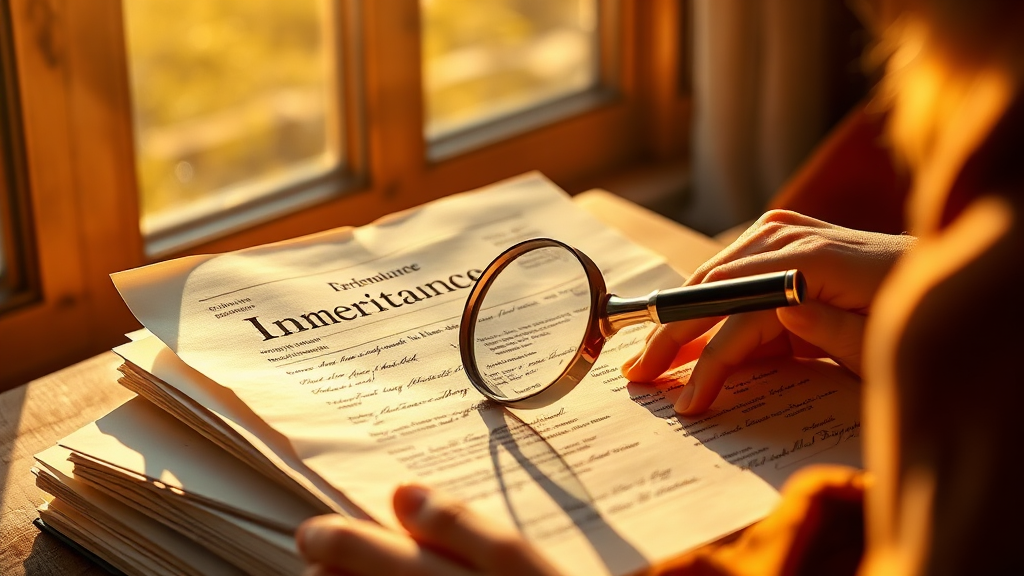 상속세 FAQ (realistic 스타일)