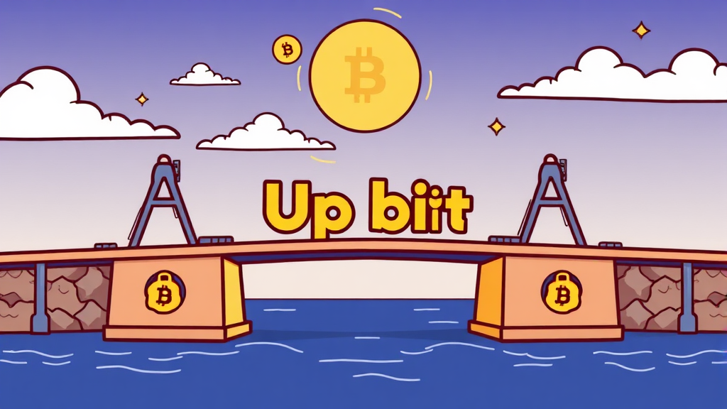 업비트-바이비트 코인 입출금 방법 (cartoon 스타일)