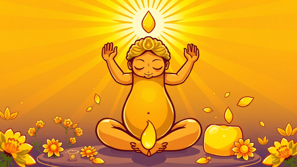 기버터, 놀라운 효능 (cartoon 스타일)