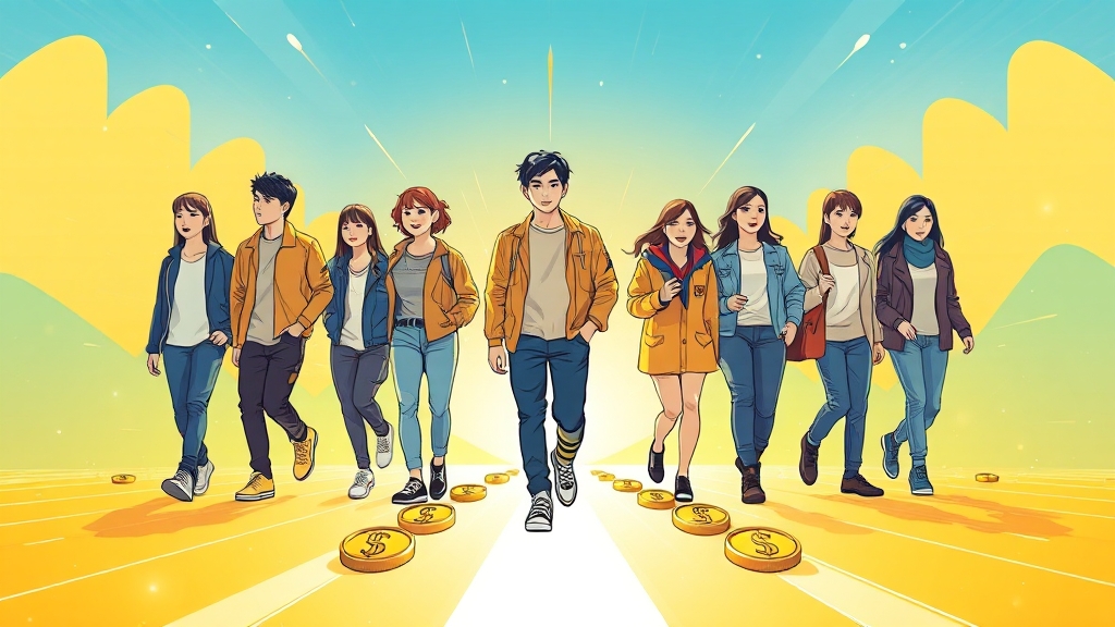 희망두배 청년통장, 어떤 혜택이? (illustration 스타일)