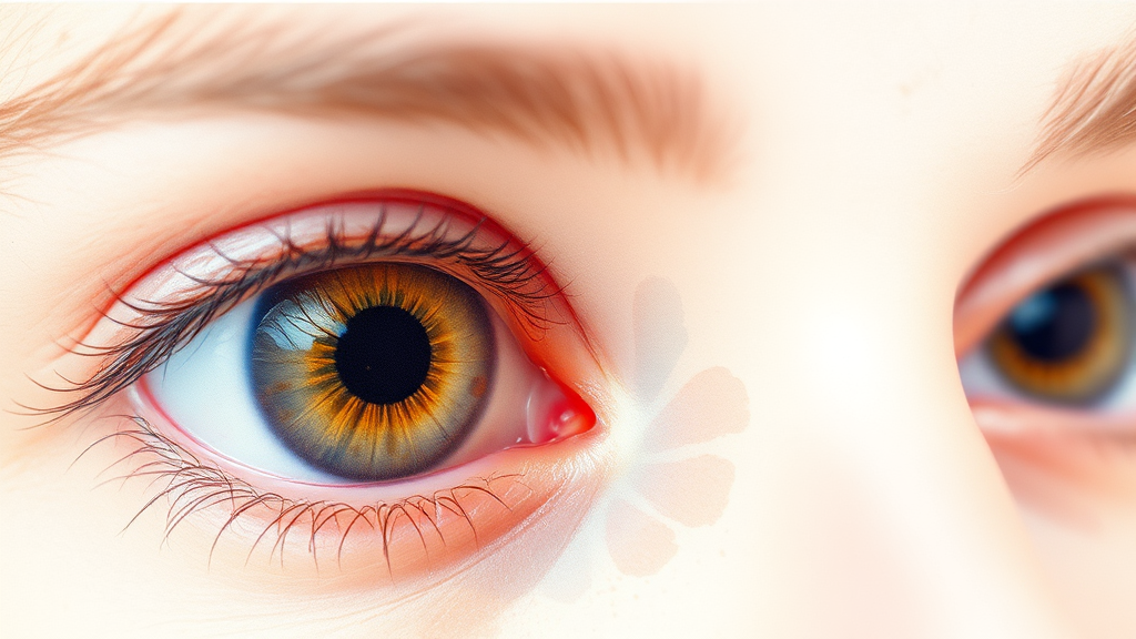 당뇨망막병증, 조기 발견과 검사의 중요성 (watercolor 스타일)