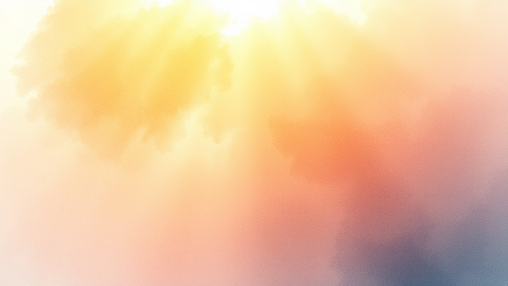 채무 감면 제도 완벽 분석 (watercolor 스타일)