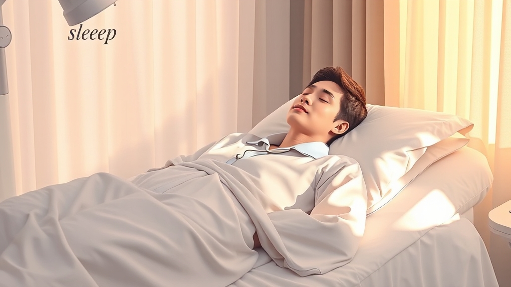 수면 vs 비수면, 어떤 선택? (illustration 스타일)