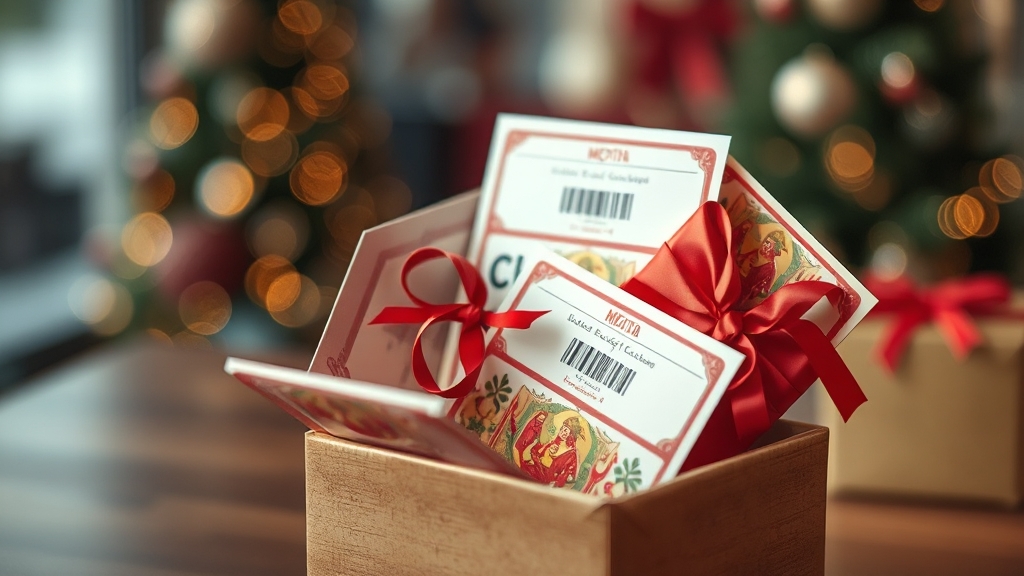 상품권 사용처 완벽 정리 (realistic 스타일)