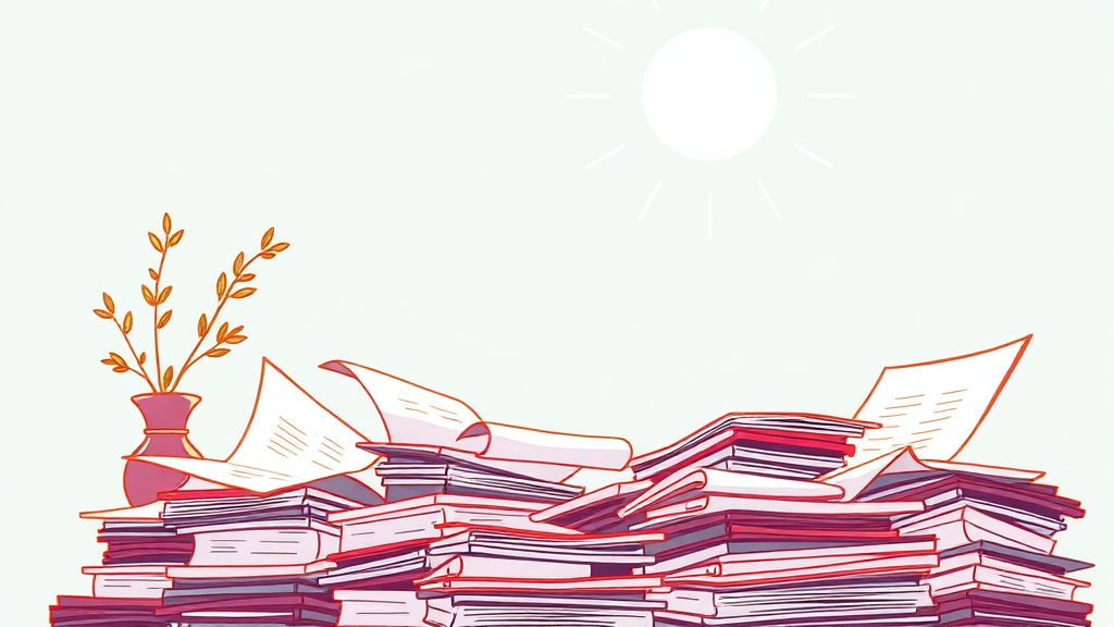 신청 절차 및 서류 (illustration 스타일)