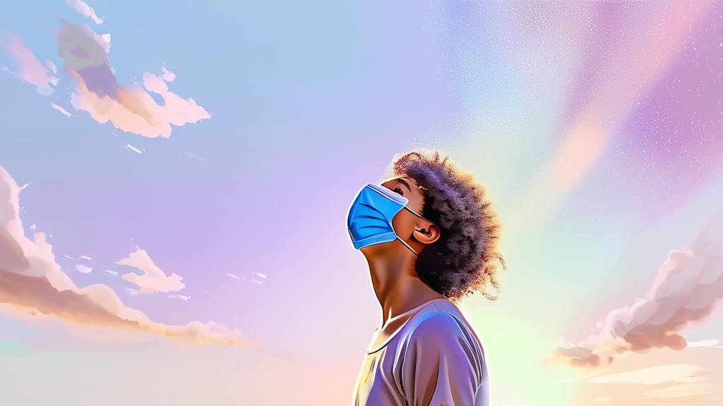 알레르기 비염, 어떻게 치료하고 관리해야 할까? (watercolor 스타일)