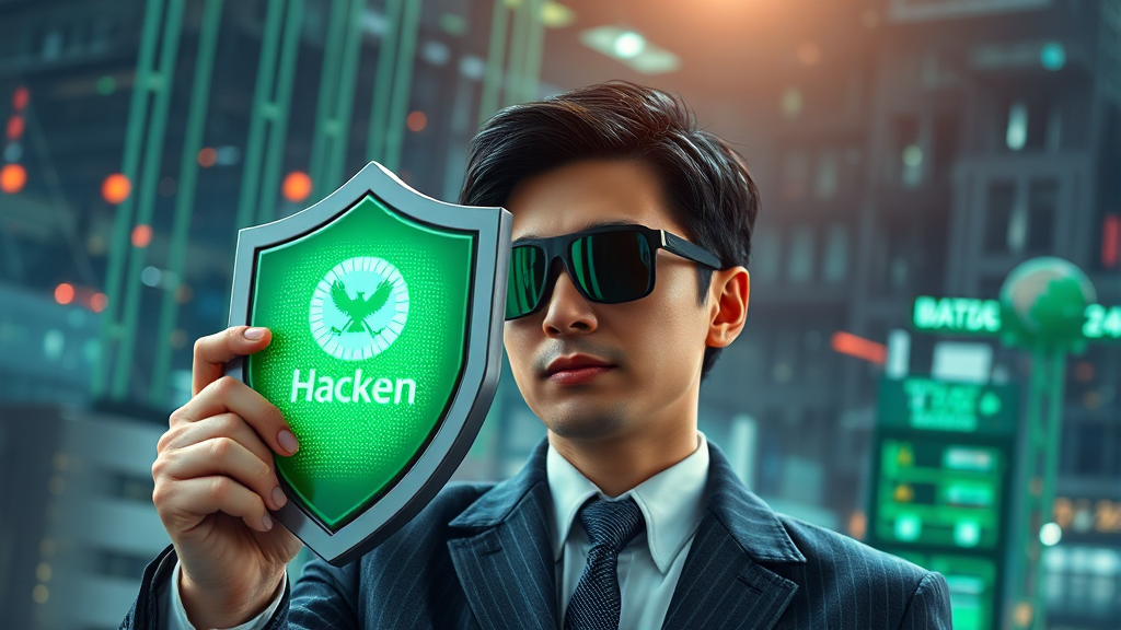 보안 사고 및 정부 정책 (realistic 스타일)