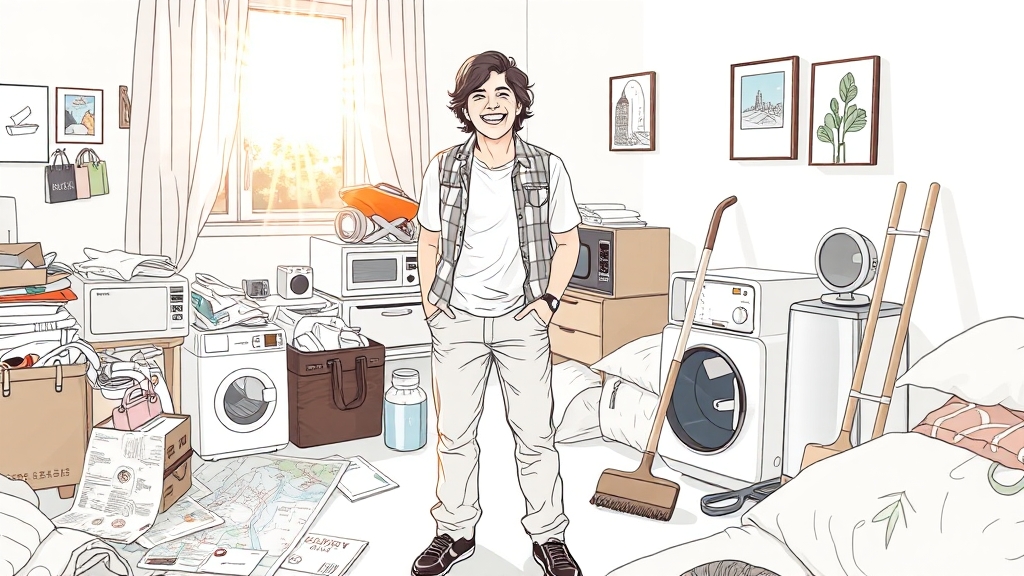 이사 후, 새로운 시작을 위한 마무리! (illustration 스타일)