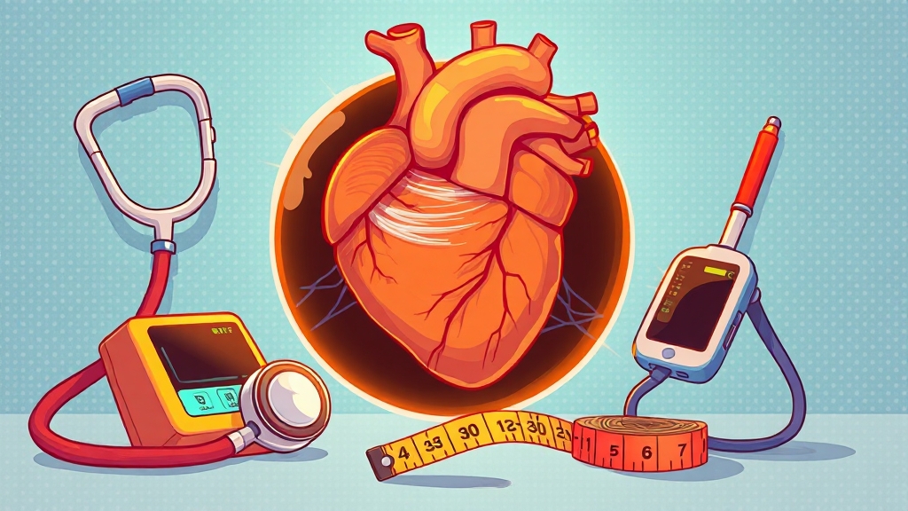 심장 비대 진단, 어떤 검사를? (cartoon 스타일)