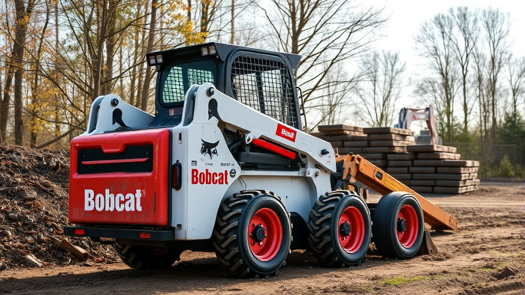 두산밥캣, 글로벌 시장에서의 경쟁력과 도전 과제 (realistic 스타일)