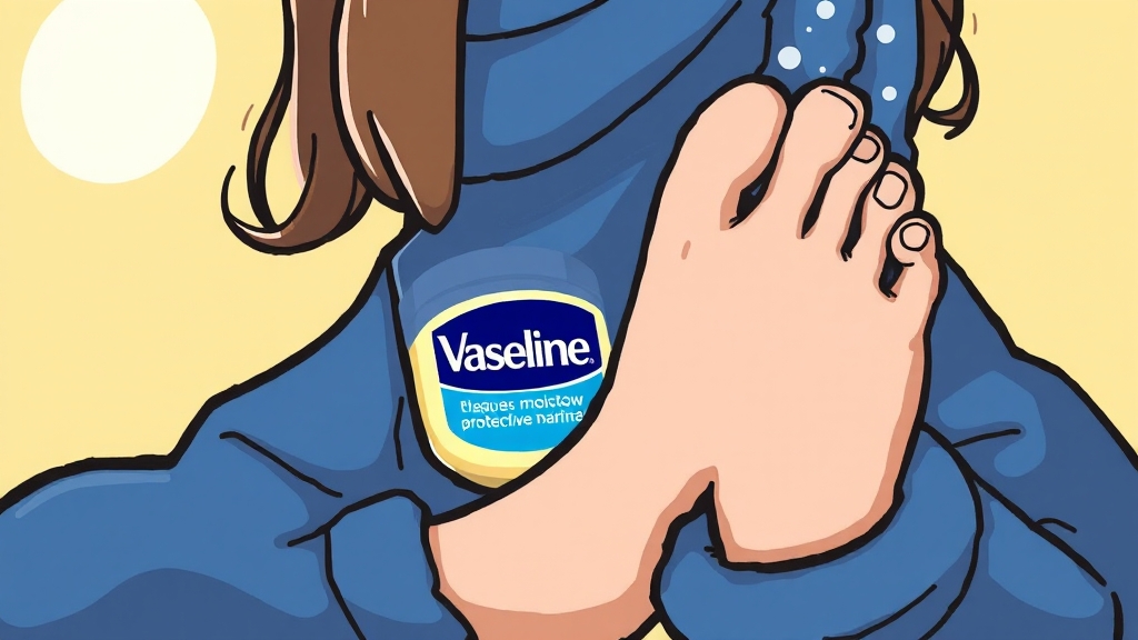 피부 보습 및 보호 효과 (cartoon 스타일)