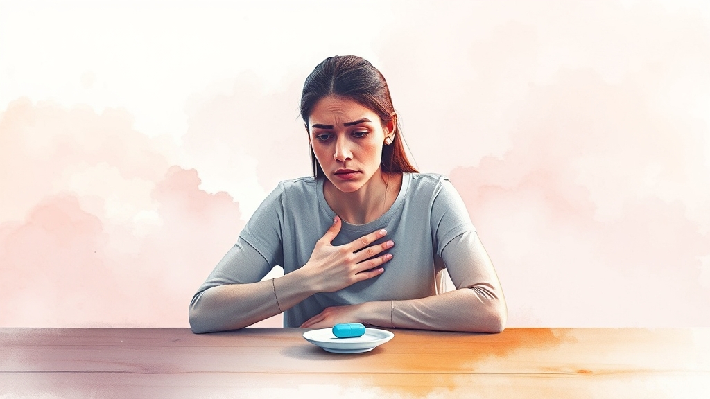 씬지로이드정, 이런 부작용 주의하세요 (watercolor 스타일)