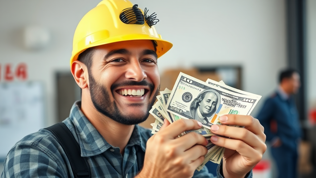 퇴직금 Q&A: 계약직, 알바도? (realistic 스타일)