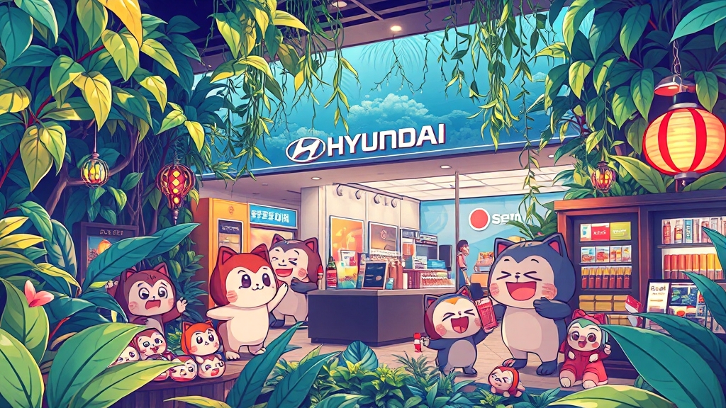 팝업 컨셉 & 기대 효과 (illustration 스타일)
