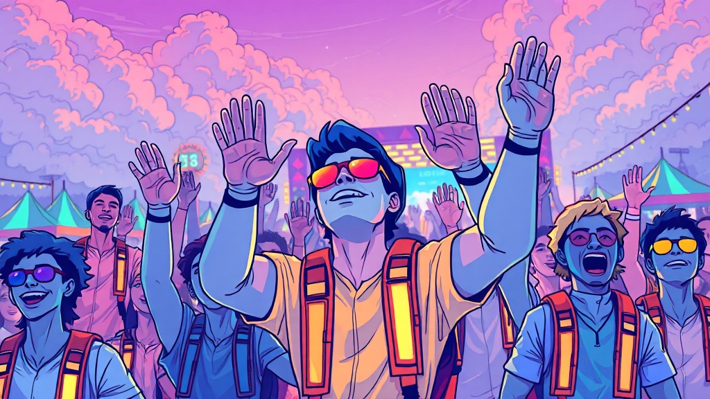 흠뻑쇼 준비물 & 복장 가이드 (cartoon 스타일)