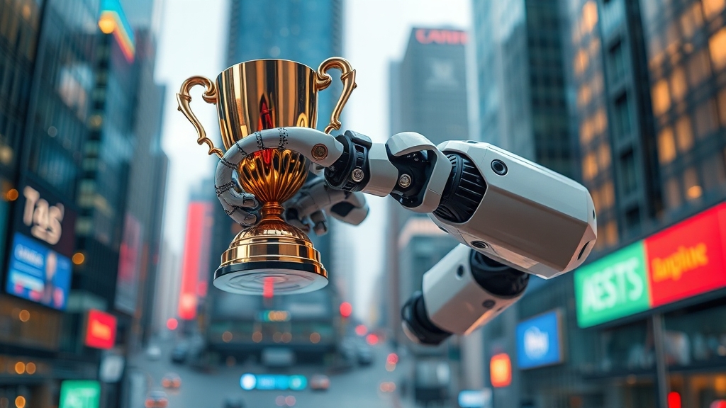 주요 수상 기업 및 제품 (realistic 스타일)