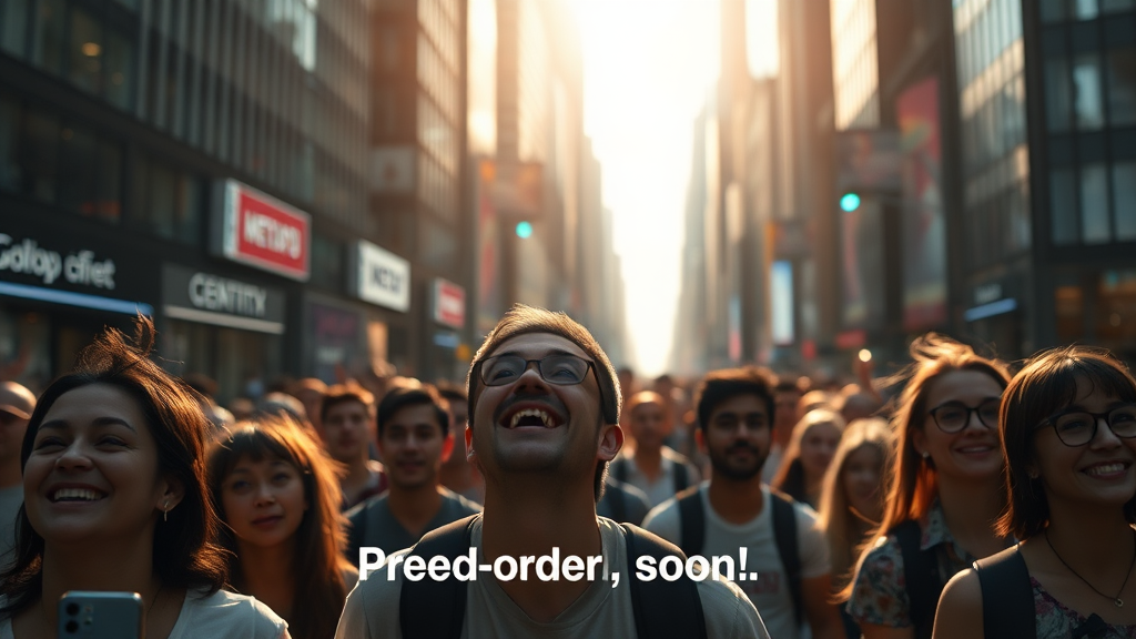 사전예약, 언제 어떻게? (realistic 스타일)