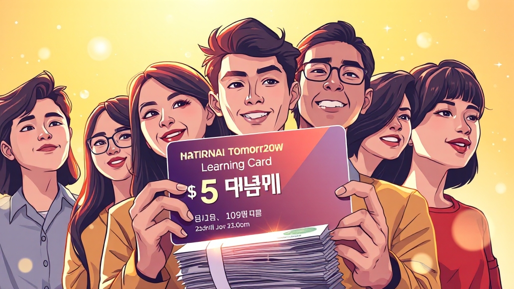 지원 내용 및 혜택 금액 (illustration 스타일)