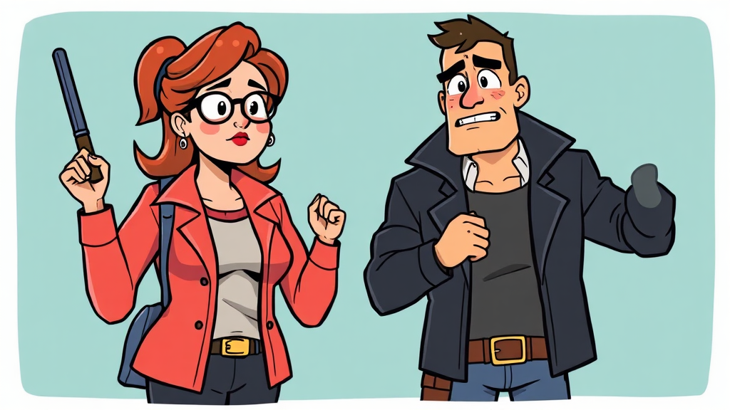 주디와 닉의 관계 심화 (cartoon 스타일)