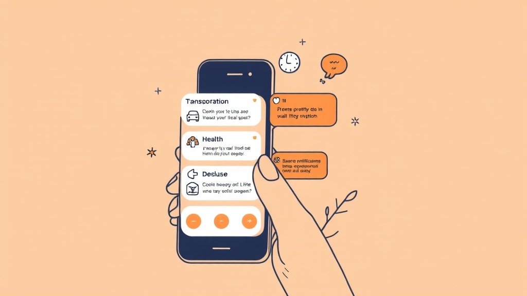 ‘구삐’ 알림 종류 및 내용 (illustration 스타일)