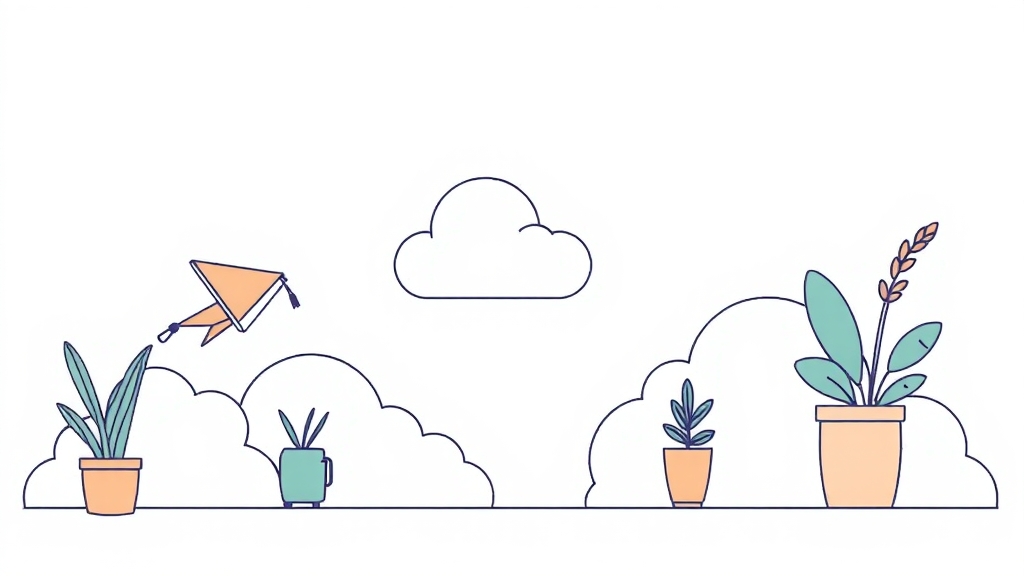 Windows 365 활용 시나리오 (illustration 스타일)