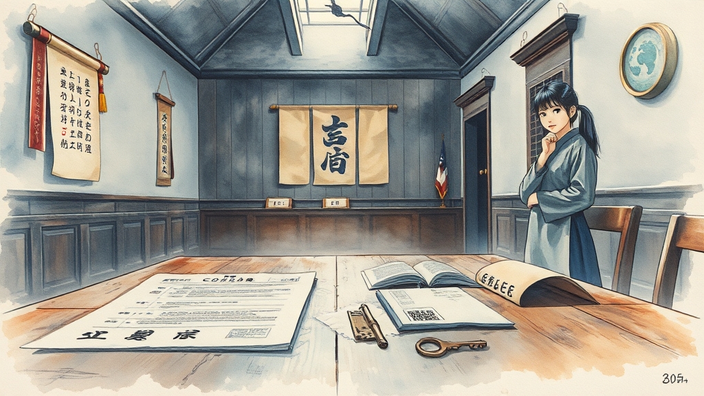 계약 후, 문제 발생 시 대처법 (watercolor 스타일)