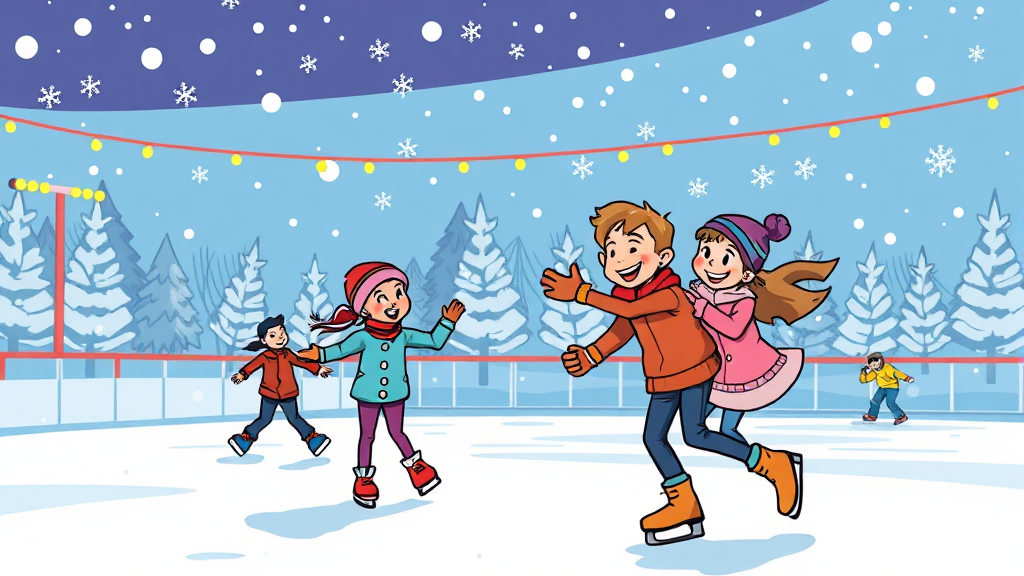 운영 시간 및 요금 정보 (cartoon 스타일)