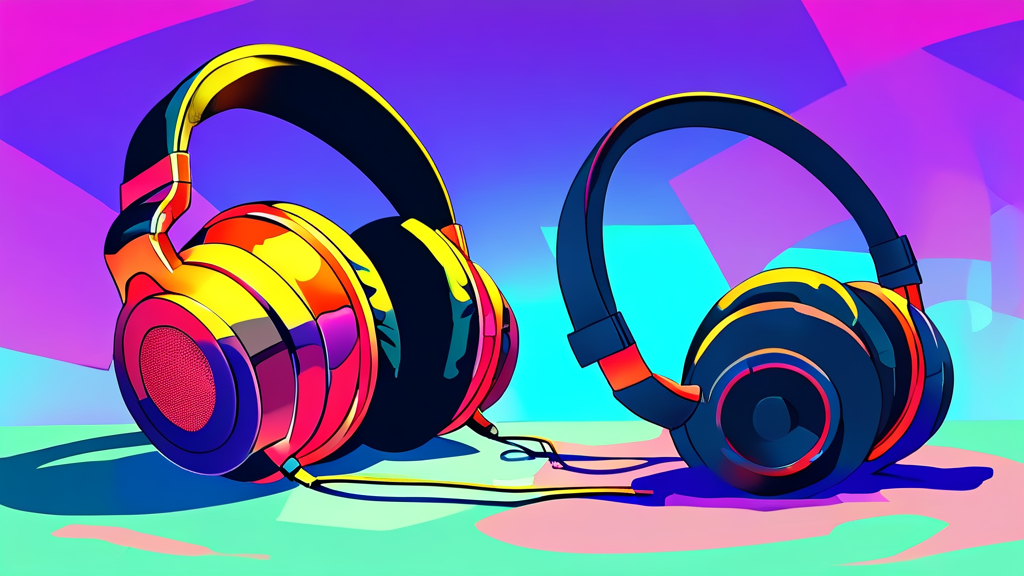 QCY 골전도 이어폰 vs. 타사 비교: 나에게 맞는 이어폰은? (cartoon 스타일)