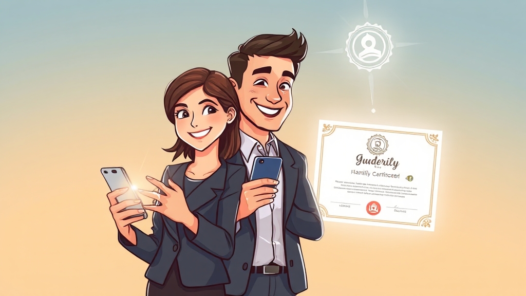 온라인 발급 (모바일) (cartoon 스타일)