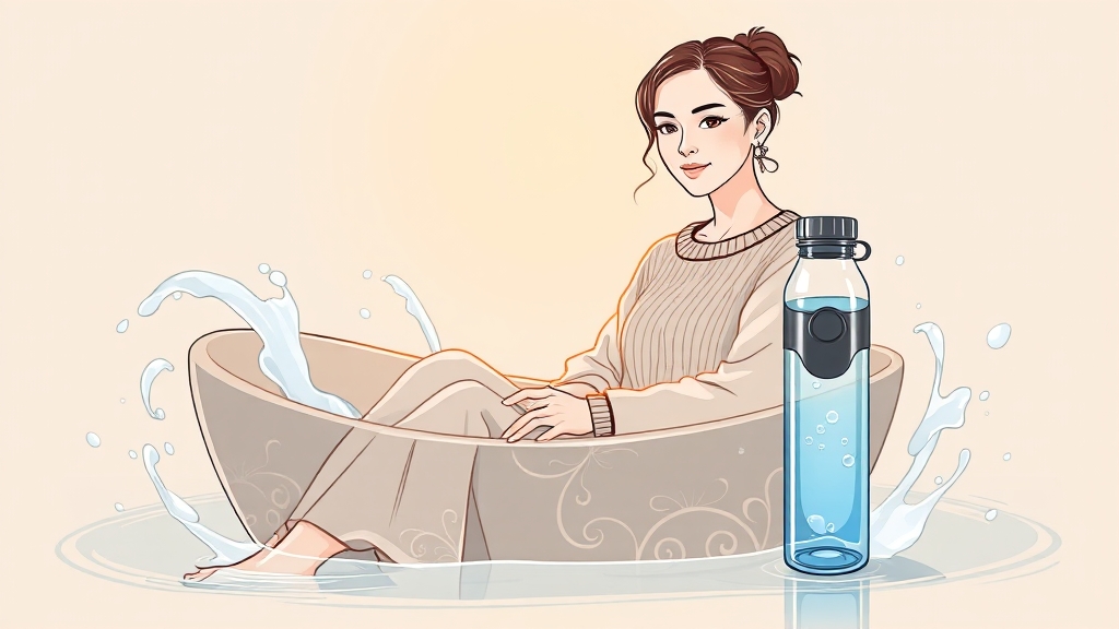 집에서 시도해 볼 수 있는 관리법 (illustration 스타일)