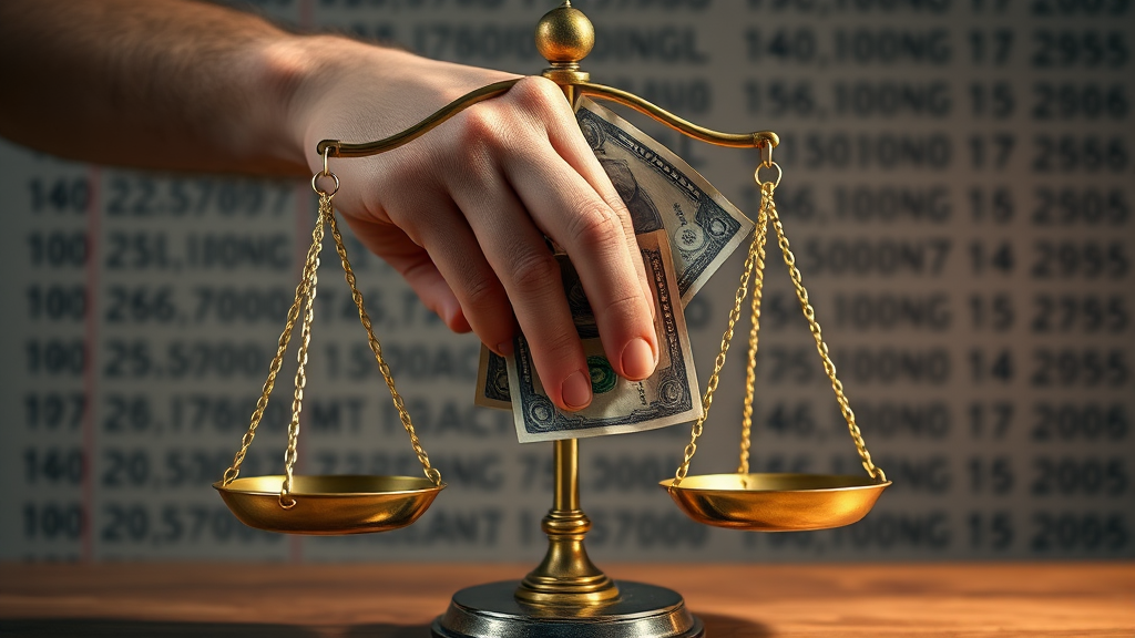 주휴수당 관련 법적 문제, 주의하세요! (realistic 스타일)