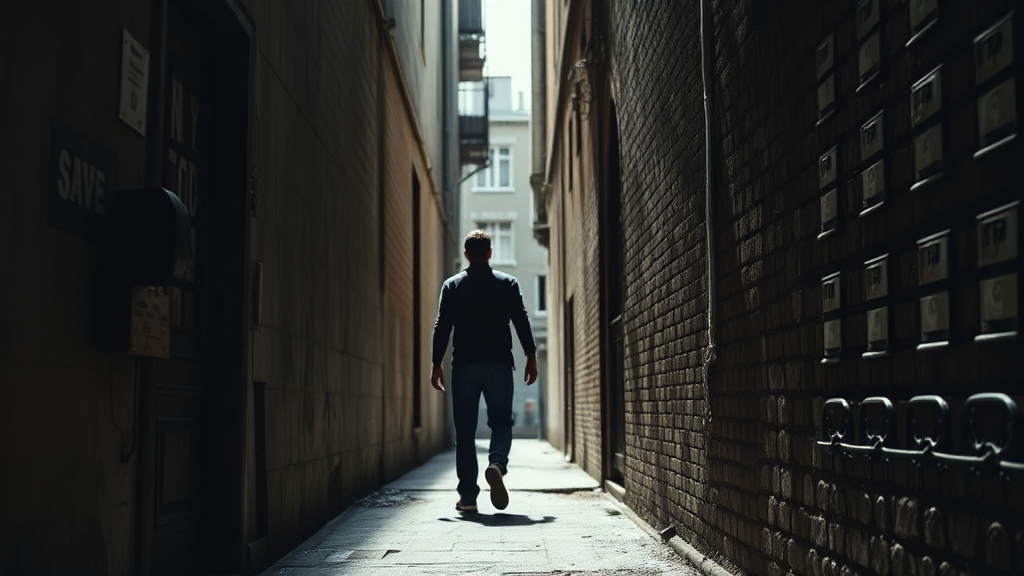 미등록 대부업체 이용 시 발생하는 치명적인 위험 (realistic 스타일)