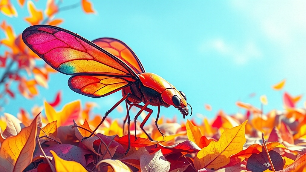 러브버그, 알고 보면 익충? (popart 스타일)