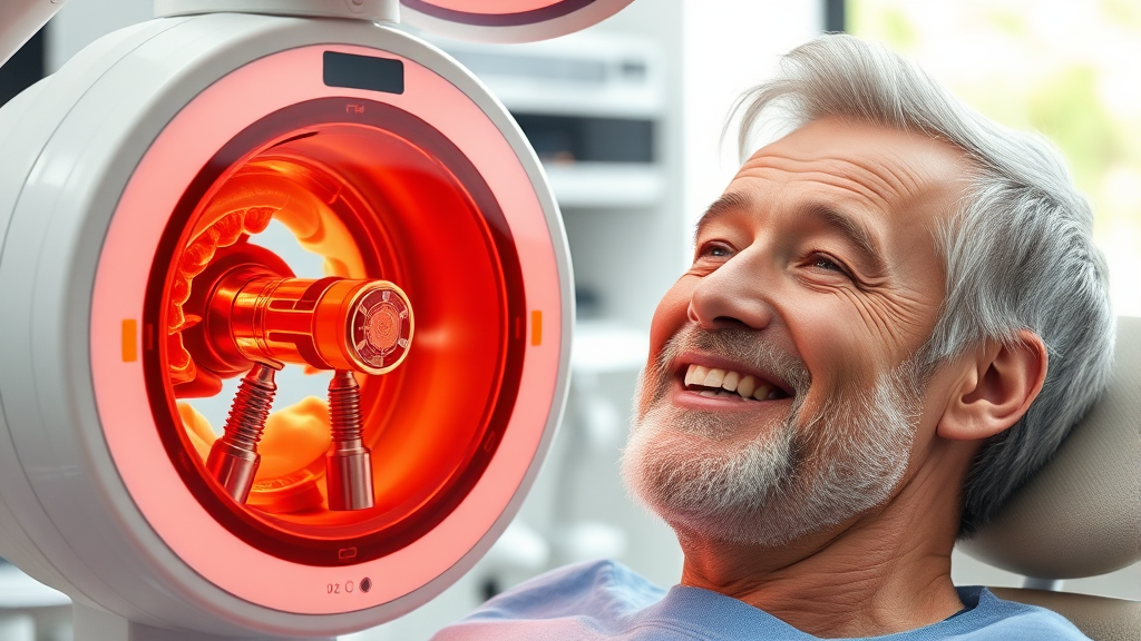 임플란트 시술 과정 (realistic 스타일)