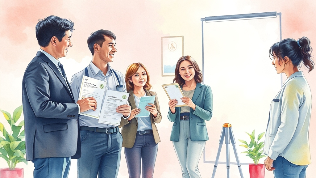 사업자 등록 및 가맹점 정보 (watercolor 스타일)