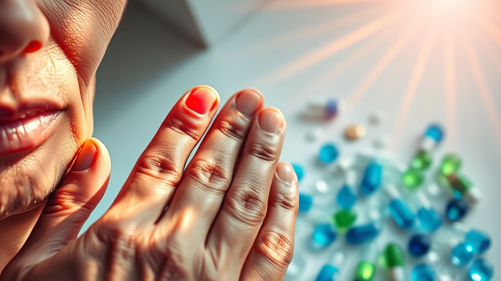 통증 완화 & 치료 방법 (realistic 스타일)