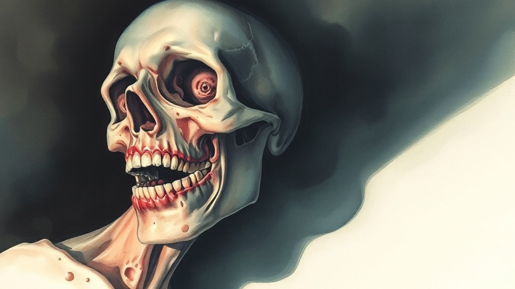 잇몸 염증, 방치하면 큰일나요! (watercolor 스타일)