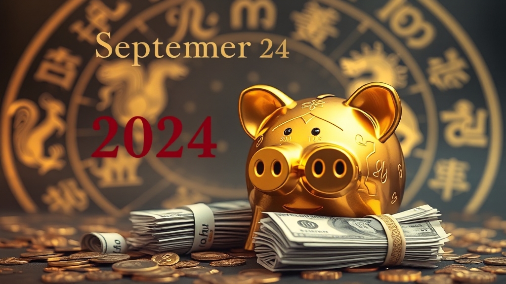 오늘의 띠별 금전운 (realistic 스타일)